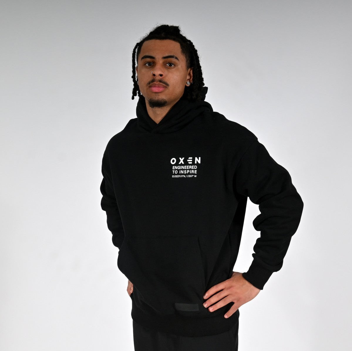 Oxen Oversized MMX Hoody Black - detail 1