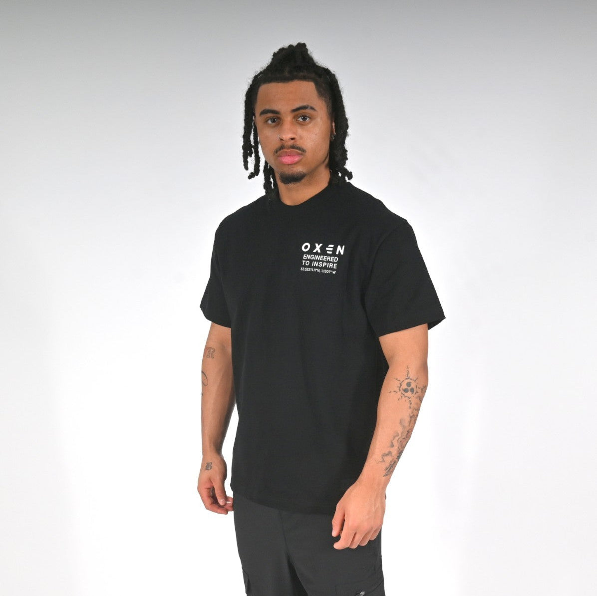 Oxen Oversized MMX Tee Black - back
