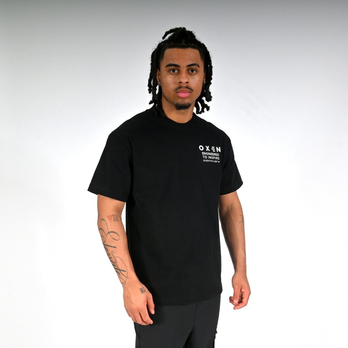 Oxen Oversized MMX Tee Black - detail 1