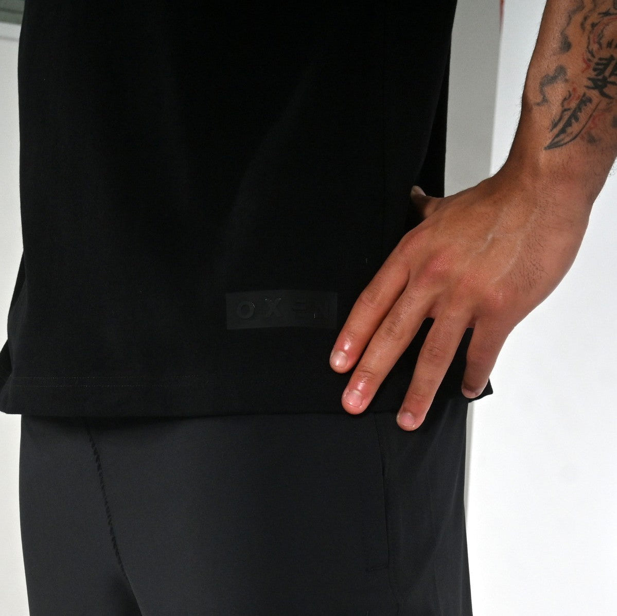 Oxen Oversized MMX Tee Black - detail 2