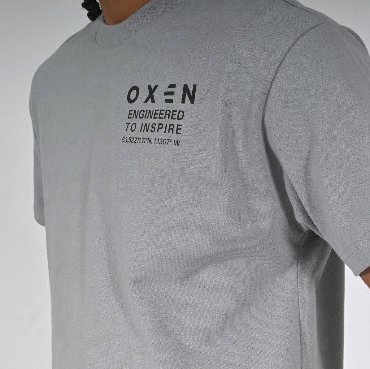 Oxen Oversized MMX Tee Grey - detail 1