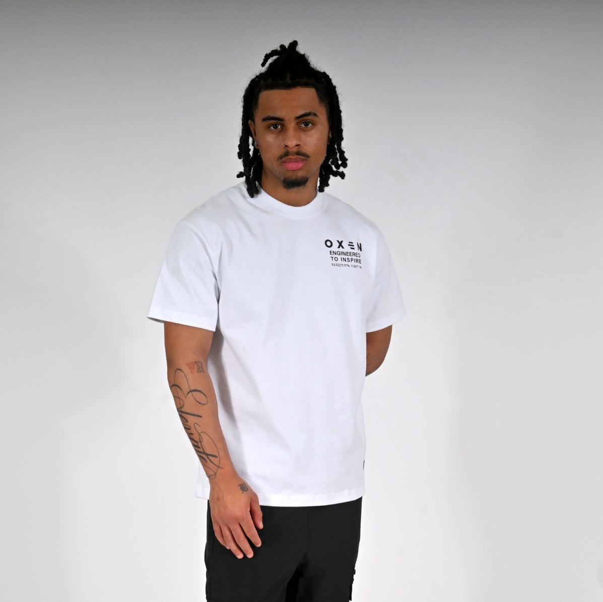 Oxen Oversized MMX Tee White - detail 1