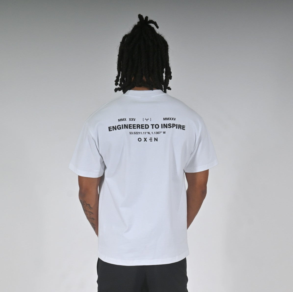Oxen Oversized MMX Tee White - detail 2