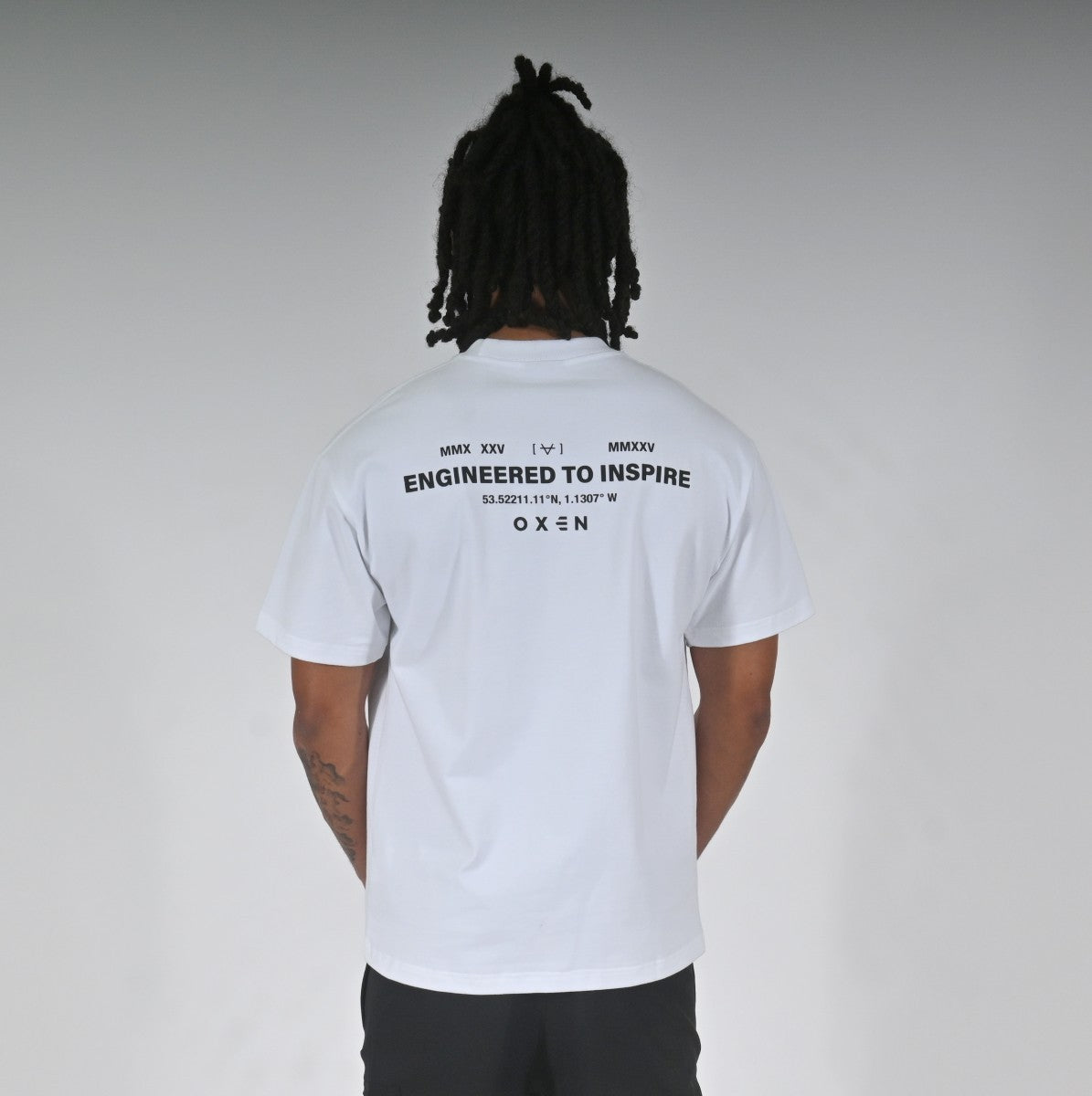 Oxen Oversized MMX Tee White - detail 2
