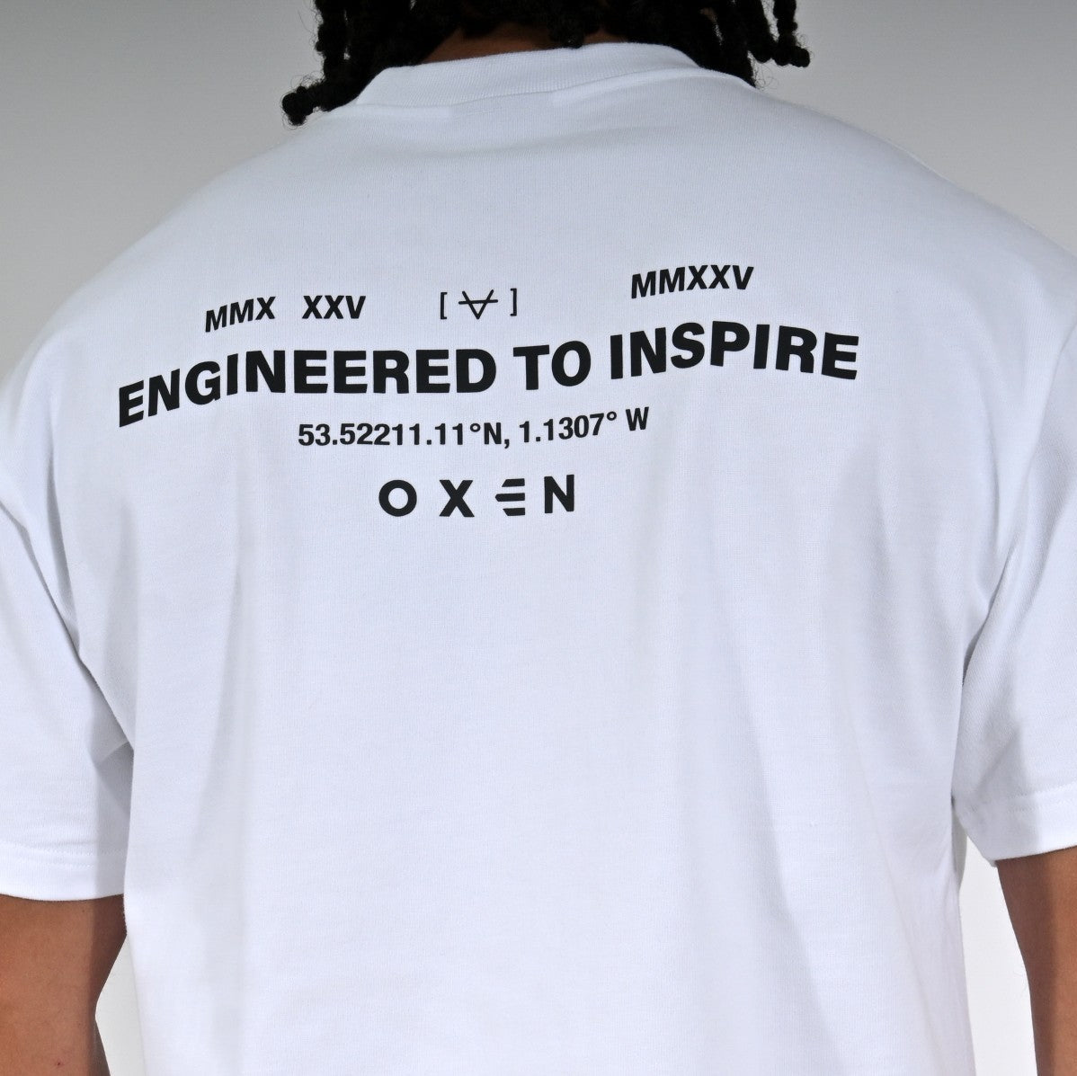 Oxen Oversized MMX Tee White - detail 3
