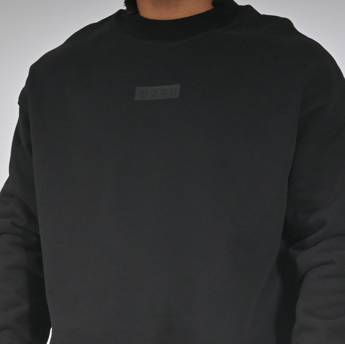 Oxen Oversized Blackout Sweat - back