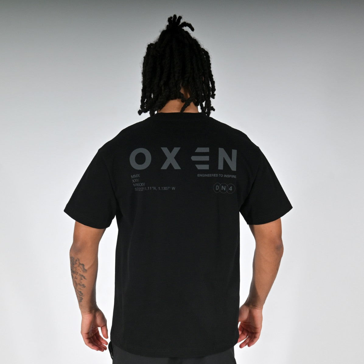 Oxen Oversized Blackout Tee - detail 1