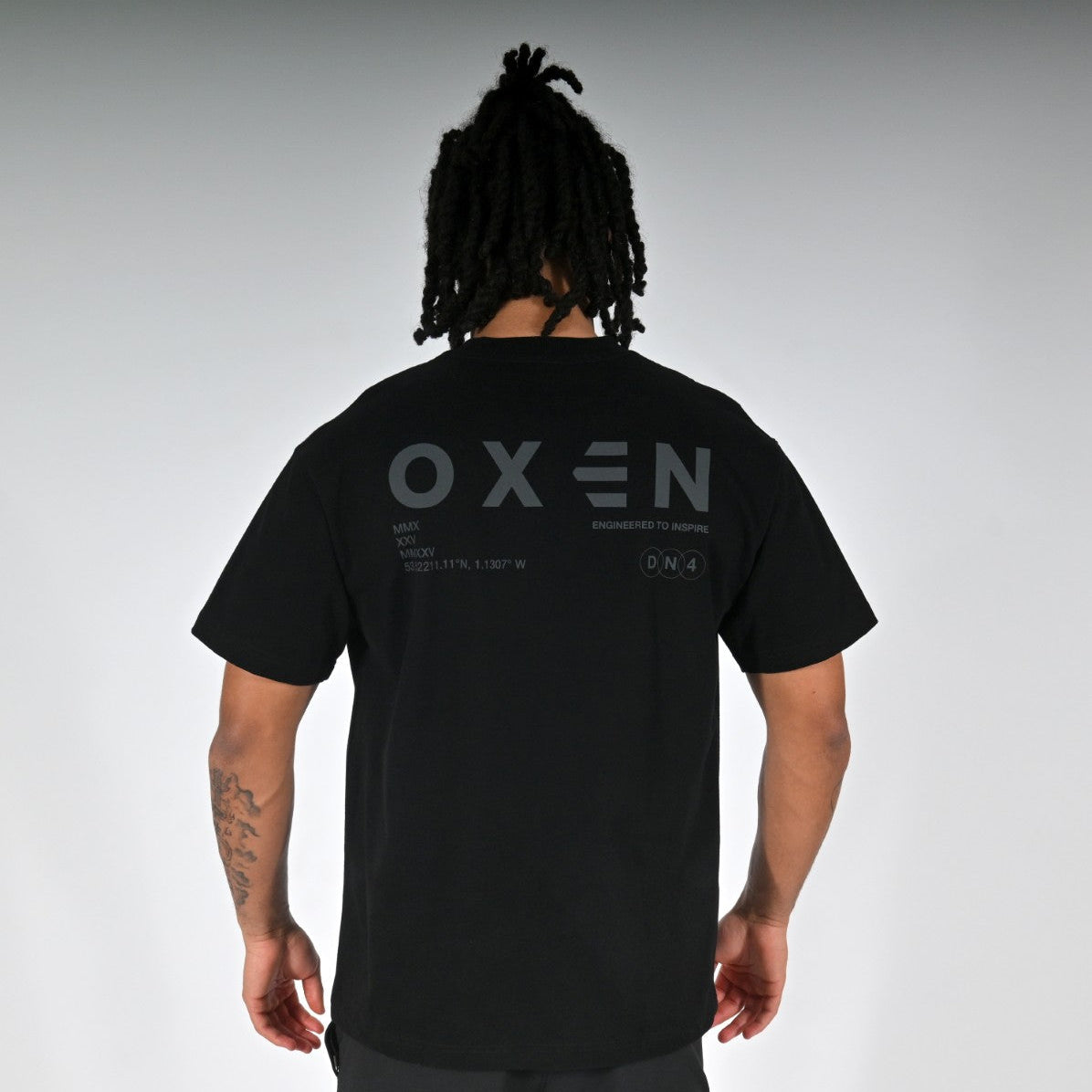 Oxen Oversized Blackout Tee - detail 1