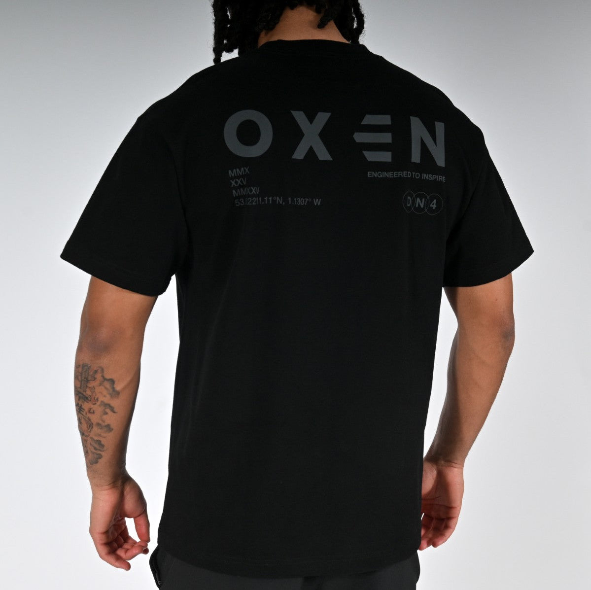 Oxen Oversized Blackout Tee - detail 2