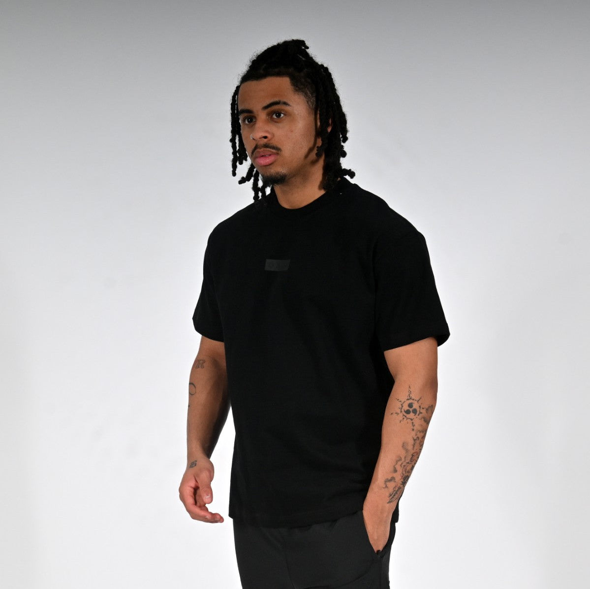 Oxen Oversized Blackout Tee - detail 3