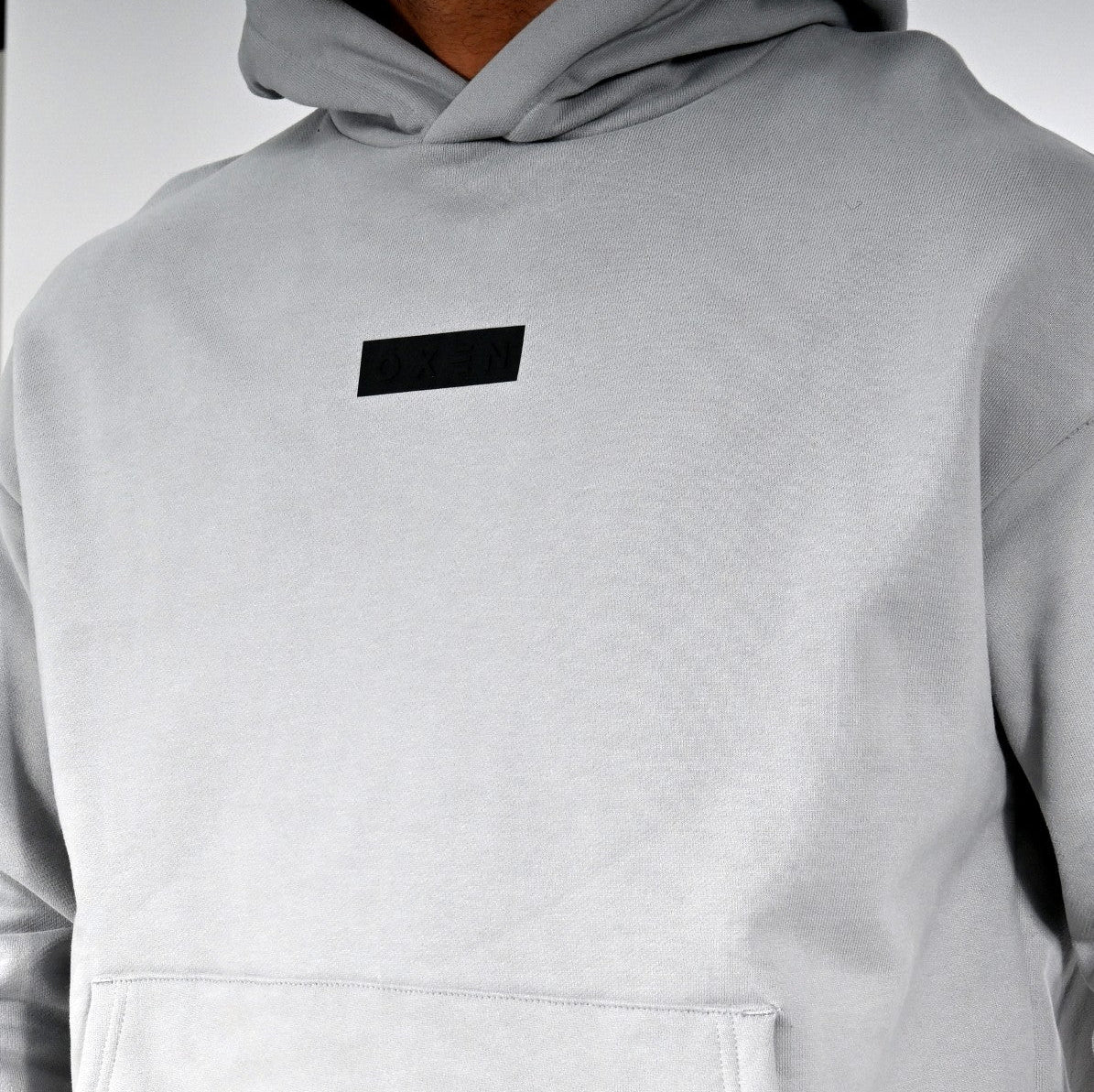 Oxen Oversized Hoody Grey - detail 1
