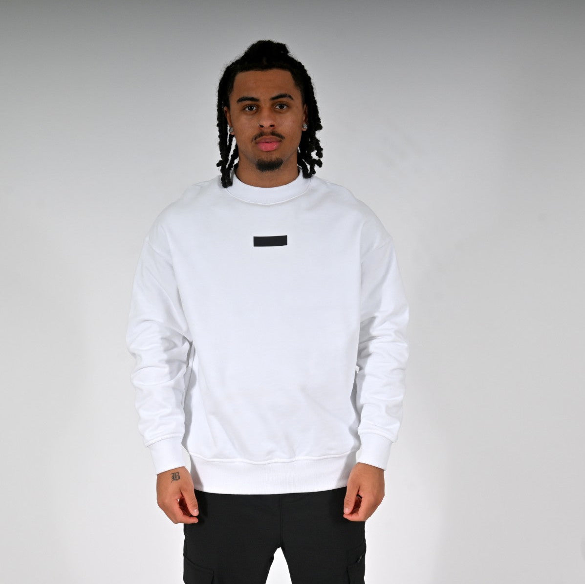 Oxen Oversized Sweat White - front