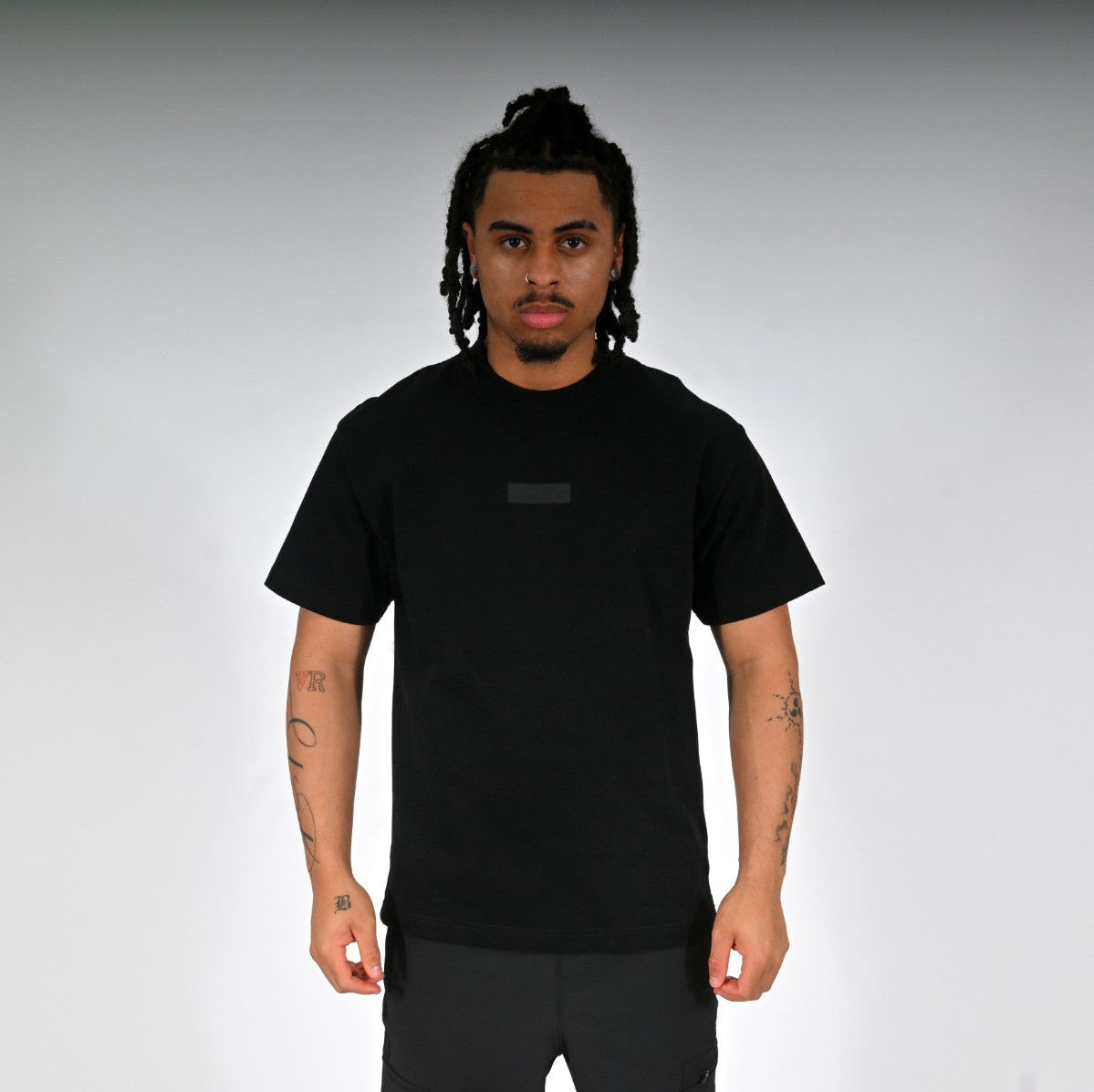 Oxen Oversized Tee Black - front