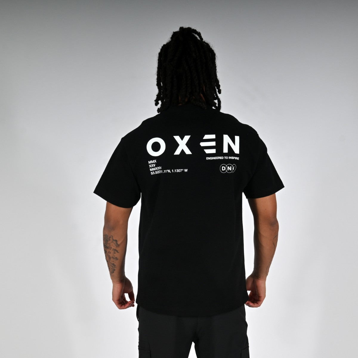 Oxen Oversized Tee Black - detail 2