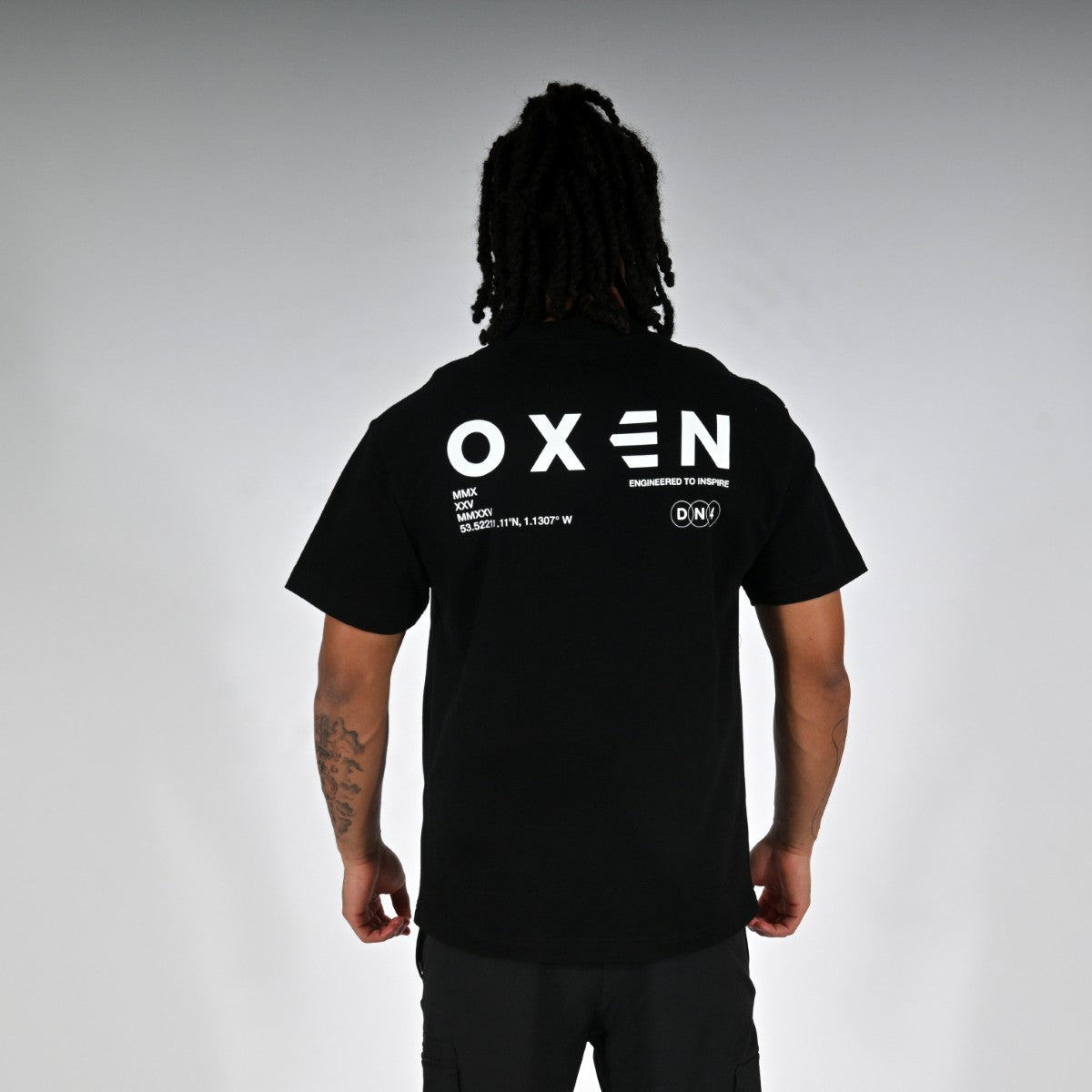 Oxen Oversized Tee Black - detail 2