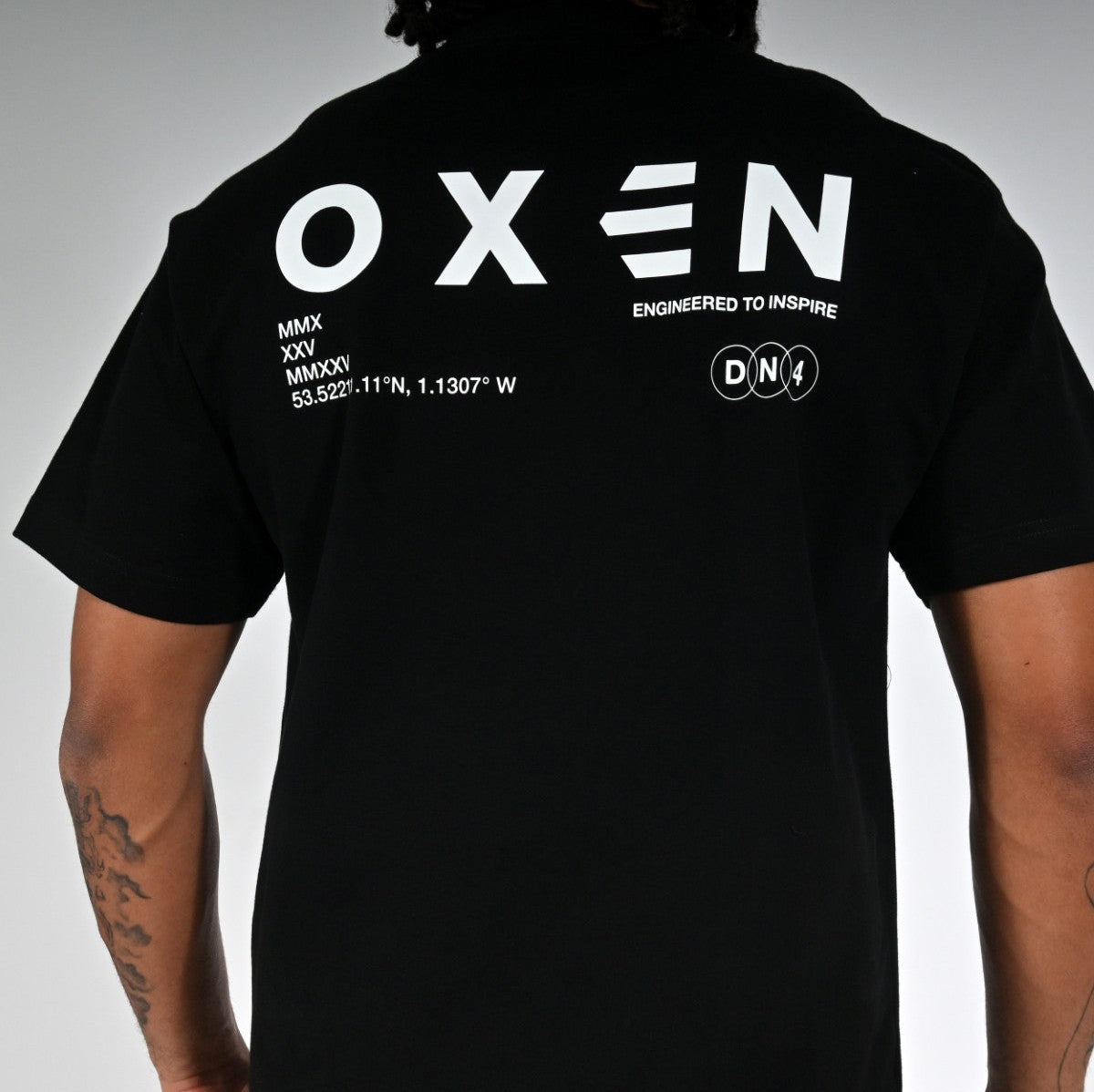 Oxen Oversized Tee Black - detail 3