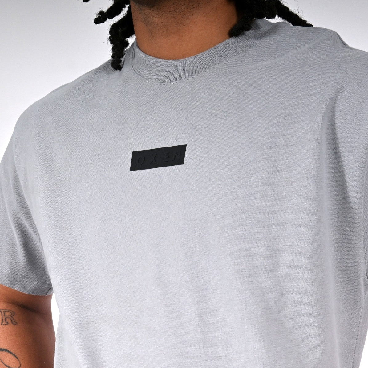 Oxen Oversized Tee Grey - back