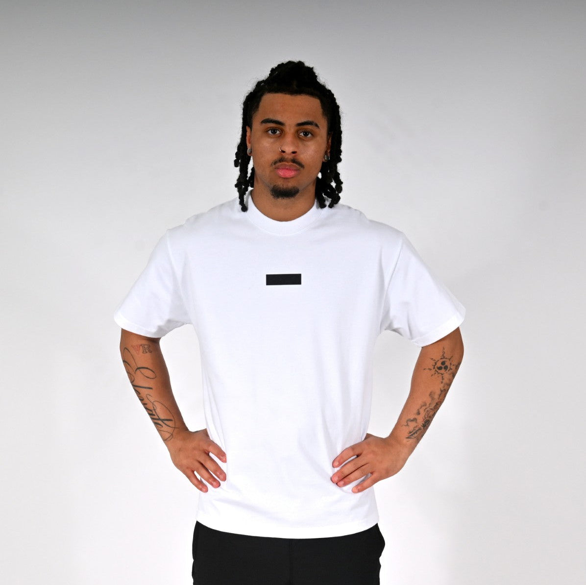 Oxen Oversized Tee White - front