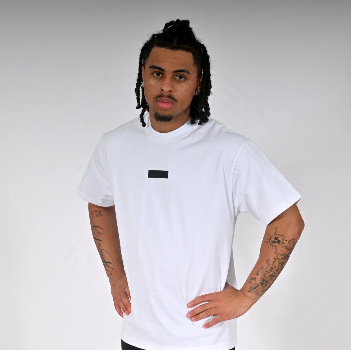 Oxen Oversized Tee White - back