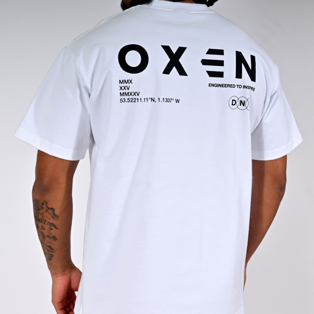 Oxen Oversized Tee White - detail 2