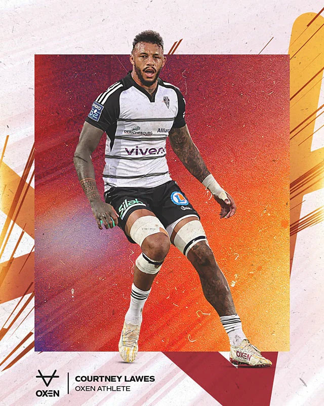 Oxen Sports Welcomes Rugby Union icon Courtney Lawes as Official Oxen Athlete