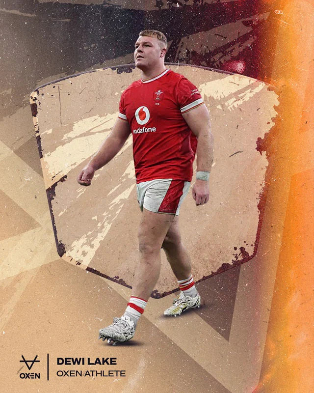 Oxen Sports Welcomes Wales Rugby Captain Dewi Lake as Official Athlete Ambassador