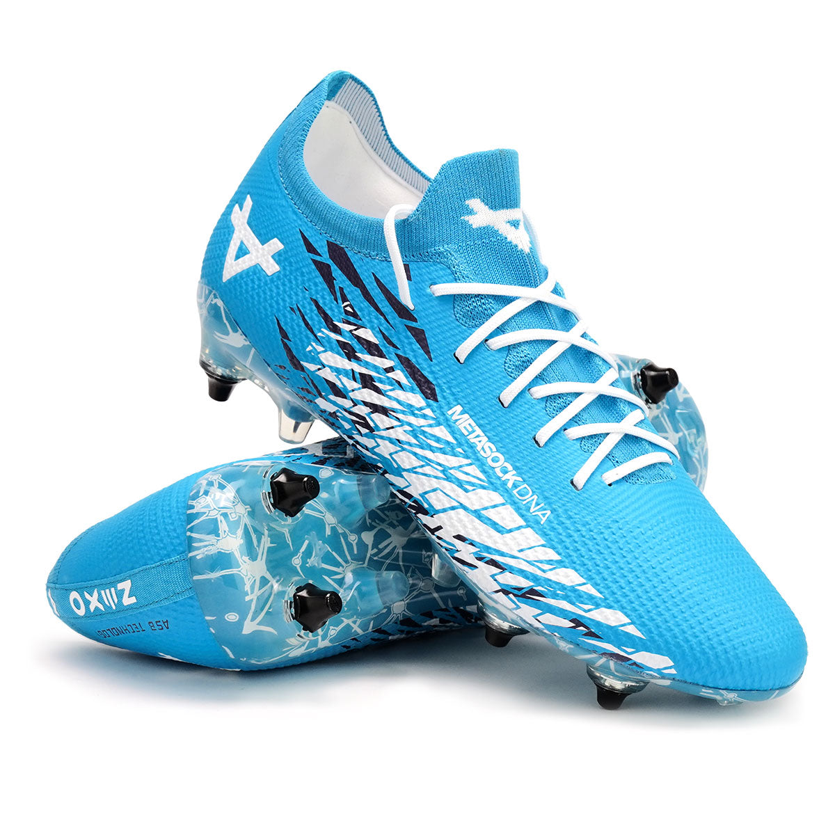 Blue Oxen Metasock AG artificial grass football boot