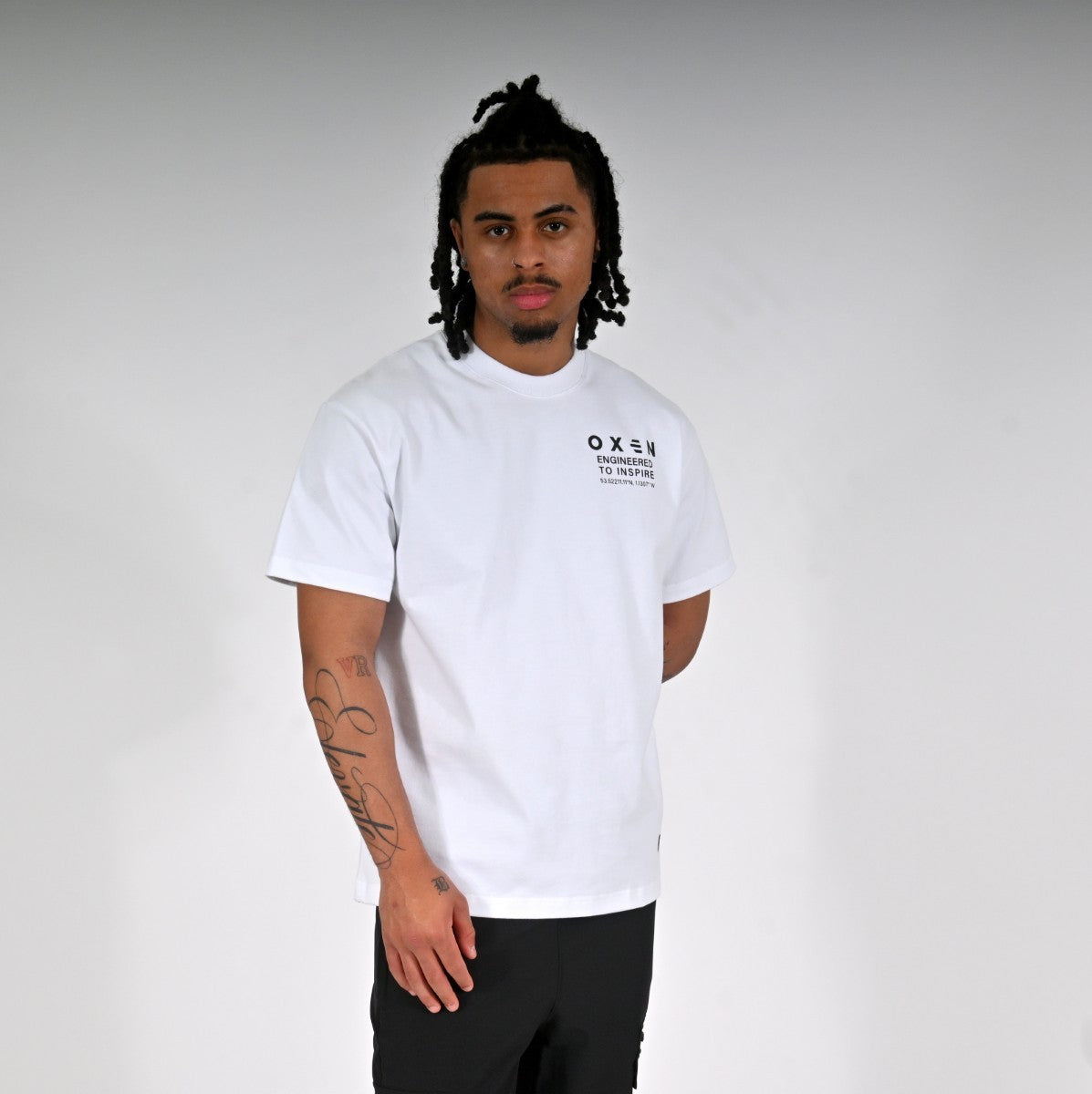 Oxen Oversized MMX Tee White - detail 1