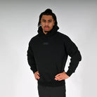 Oxen Oversized Blackout Hoody - front