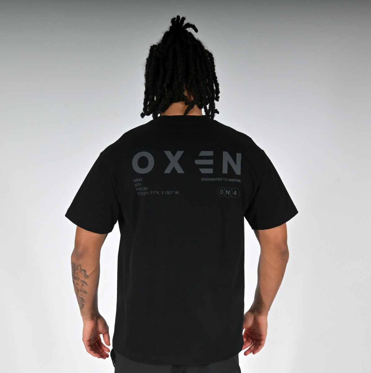 Oxen Oversized Blackout Tee - detail 1