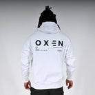 Oxen Oversized Hoody White - detail 2