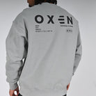 Oxen Oversized Sweat Grey - detail 2