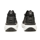 Oxen React 2.0 black trainer, outsole tread pattern
