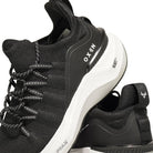 Oxen React 2.0 black gym and running shoes, angled pair view