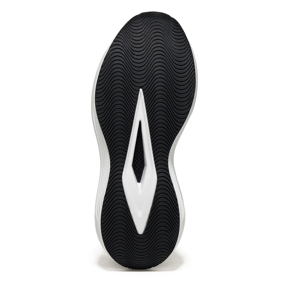 Oxen React 2.0 white trainer, top-down view of the webbing lace system