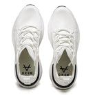 Oxen React 2.0 white trainer, outsole tread pattern